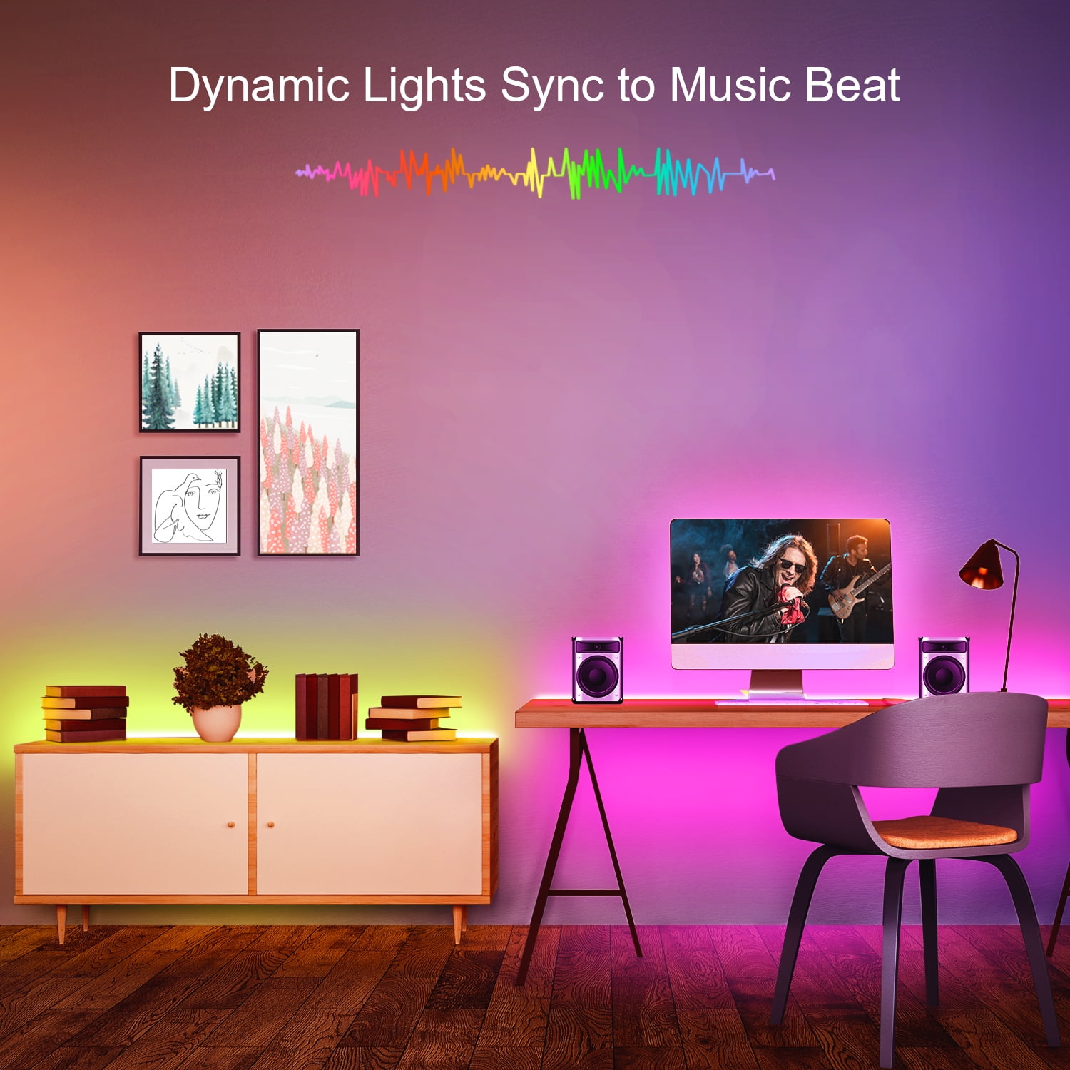 Nexillumi led strip sale lights 50 ft