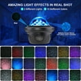 thumbnail image 2 of Star Projector for Bedroom, Galaxy Light Projector with Bluetooth Speaker & Remote Control, Northern Aurora Sky Light Projecter for Room Home Decor Kids Adults, 3 Adjustable Brightness and, 2 of 5