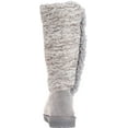 thumbnail image 3 of Women's MUK LUKS Liza Slipper Boot Light Grey Acrylic 6 M, 3 of 6