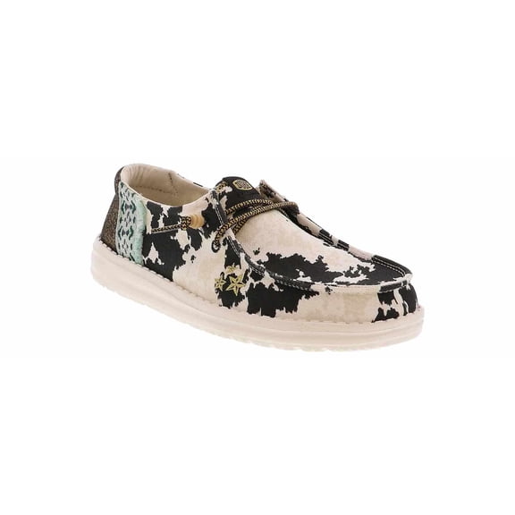 Heydude Wendy Disco Cow Casual Shoe | 41876-001
