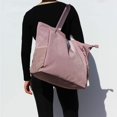 thumbnail image 4 of Bolsa ESVAN para yoga, 46 x 39 x 16 cm, rosa y morado, 4 of 7