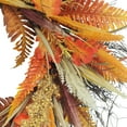 thumbnail image 2 of Orange Wheat Wreath, 2 of 6