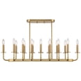 thumbnail image 5 of Stiffel Soft Gold Linear Pendant Chandelier 38 3/4" Wide Modern Open Frame 16-Light Fixture for Kitchen Island Dining Room House, 5 of 8