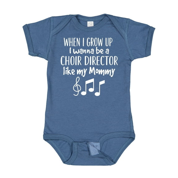 Inktastic Future Choir Director Like Mommy Boys or Girls Baby Bodysuit
