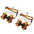 thumbnail image 6 of SSBSM Puppy Collar Pumpkin Pattern Shiny Visual Effect Quick Release Sequins Design Wear Resistant Enhance Atmosphere Polyester Halloween Printing Bow-knot Style Pet Dog Cat Collar Pet Supplies, 6 of 8