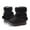 Black, variant on Toddler Snow Boots For Boys Girls Kids Outdoor Shoes Non Slip Booties With Side Zipper Sales