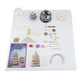 thumbnail image 2 of Creative DIY Dollhouse Miniature with Rotate Music Box Dust Cover LED Light (Icy World), 2 of 14