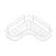 thumbnail image 3 of Lunxisen 1 Pcs Wall Mounted Bathroom Shelf Storage Rack Toilet Washstand Double Layer Simple Storage Rack Kitchen Counter Metal Storage Wall Storage Rack Bath Shelf, 3 of 6