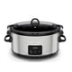 thumbnail image 1 of CHEFMAN - Olla de Cocción Lenta Programable 7 Qt con 3 Temperaturas — Acero Inoxidable, 1 of 5