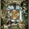 thumbnail image 2 of Beham, Hans Sebald 26x26 Black Ornate Wood Framed with Double Matting Museum Art Print Titled - Story of David, 2 of 4