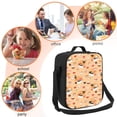 thumbnail image 5 of Lsque Funny Sushi Lunch Bag Lunch Box for Women Men Reusable Insulated Lunch Tote Bag,Leakproof Thermal Cooler Sack Food Handbags Case High Capacity, 5 of 9