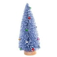 thumbnail image 1 of Árbol de Navidad artificial de mesa, árbol de Navidad de escritorio para estantes de festivales y bares. Azul 20cm, 1 of 9