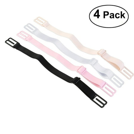 4 Pair Bra Shoulder Straps Adjustable Bra Strap Texture Bra Strap Pink Bra Strap Sports Bras Bra Strap Holder