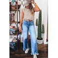 thumbnail image 3 of Women's Brown Stripe Ribbed Tank Top – Casual Sleeveless Top for Summer Outings, XL, 3 of 5