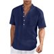 thumbnail image 2 of pstuiky Camisas de vestir de manga corta para hombre, Camisa informal de manga corta con botones y ventilación para hombre ropa de hombre s, 2 of 8