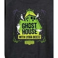 thumbnail image 3 of Beetlejuice Beetlejuice - Ghost House Lydia Deetz - Women's French Terry Long Sleeve Shirt, 3 of 5