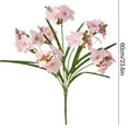 thumbnail image 4 of OEFNTAC Artificial Silk Flower Forked Simulation Bouquet Decorative Centerpiece for Home Living Room Table Wedding Party DIY Floral Arrangement Soft Texture 13.7in, 4 of 9