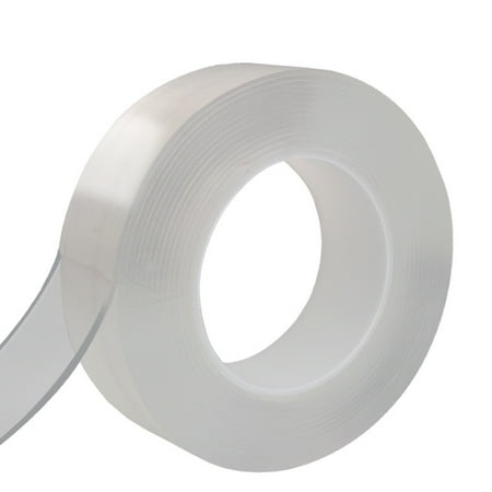 CToN Heavy Duty Double Sided Tape - 16.5FT Removable & Reusable Nano Gel Tape For Walls, No Residue