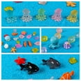thumbnail image 6 of 100 Pcs Ocean Mini Resin Animals Figures, Tiny Plastic Sea Creatures Figurines to Hide Miniature Fairy Garden Decorations, 6 of 6