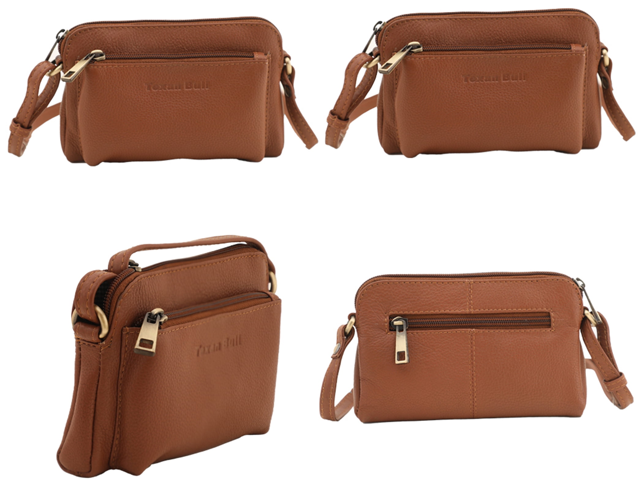 Leather Crossbody Bags For Women-Shoulder Strap Women Purses Travel Handbags