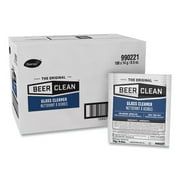 Beer Clean Glass Cleaner, Powder, 0.5 oz. Packet, 100/Carton