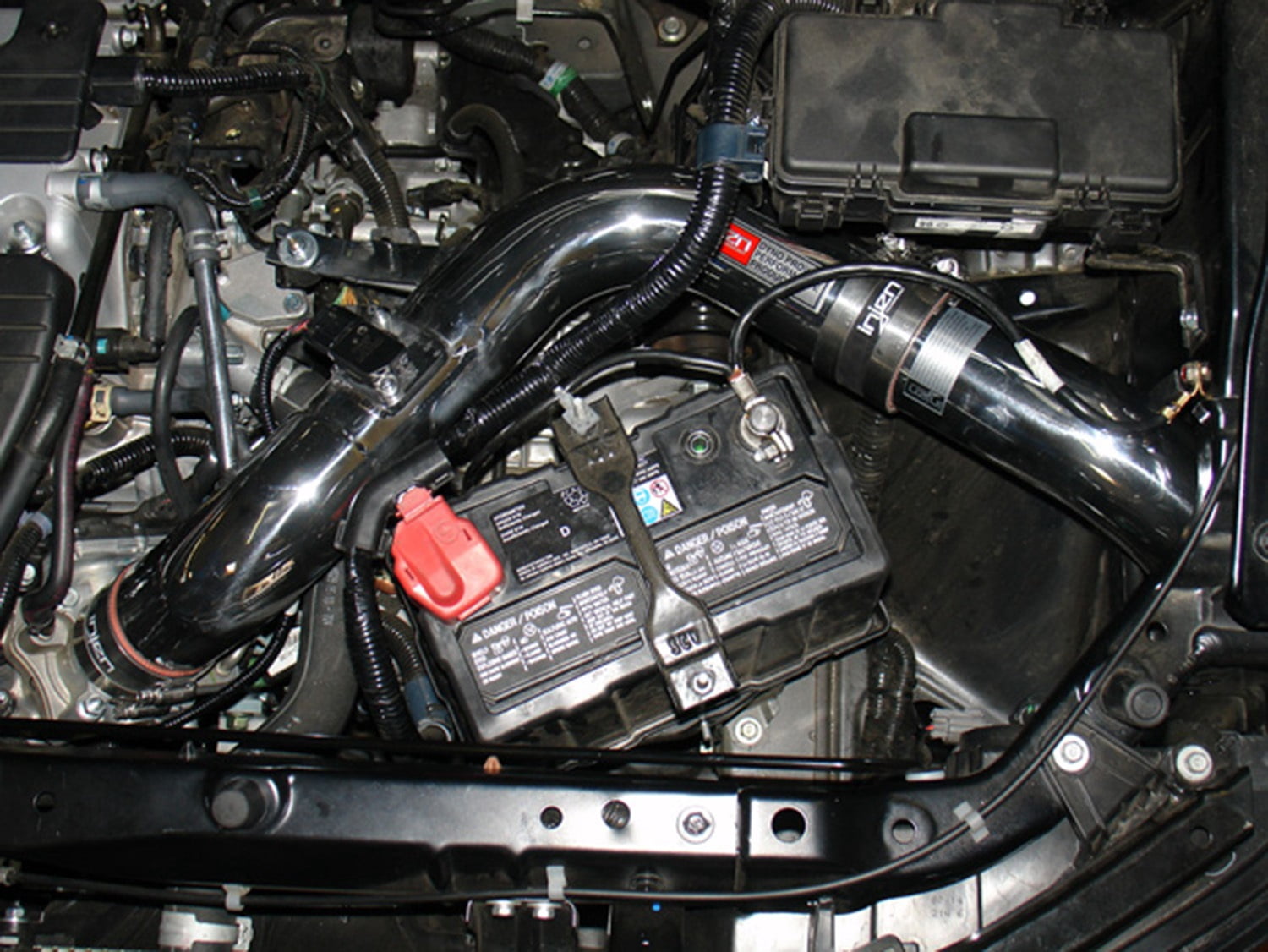 Injen 07-08 Element Black Cold Air Intake Fits select: 2007-2011 HONDA ELEMENT