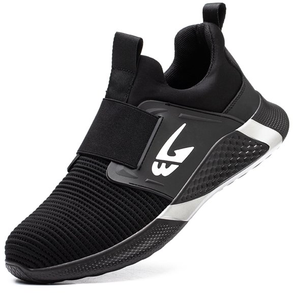 AUXDIQ Work Shoes Men Women Breathable Steel Toe Cap Industrial Trainers Lightweight Construction Sneakers Sport Shoes