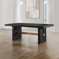 thumbnail image 3 of Steve Silver Aubrey Expandable Modern 5PC Rectangle Dining Set, Black, 3 of 7