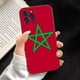 thumbnail image 3 of Funda de silicona suave con bandera de Marruecos para iPhone 14, 13, 12, 11 Pro, Mini, XS, MAX, 8, 7, 6 Plus, X, XS, XR, 3 of 5