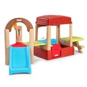 Simplay3 Sunny Slide and Climb Picnic Playhouse
