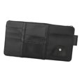 thumbnail image 2 of Organizador de parasol de coche, accesorios de interior de coche, bolsa de parasol, soporte de gafas multifuncional para tarjetas de gafas, bolígrafos Negro con Cremallera shamjiam Organizador de parasol, 2 of 8
