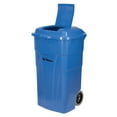 thumbnail image 2 of Roll Out Recycling Bin, Curbside, Polyethylene, 65 US gal., 2 of 2