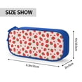 thumbnail image 4 of Vsdgher Strawberries Print Large Capacity Pencil Case Pouch with Zipper, Portable Aesthetic Big Capacity Pencil Cases Pen Office Travel Stationery Bag, 4 of 8