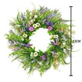 thumbnail image 4 of Fankiway Spring Wreaths for Front Door Welcomes Summer Flowers, Weather Proof Green Year-round Wreath, Home, Rural Outdoor Interior Decoration Home Decor Gifts, 4 of 7