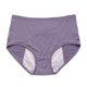 thumbnail image 2 of Gibobby Ropa Interior para Mujer sexy Pantalones fisiológicos 40 a 150 kg talla grande L a 8XL a antes y después la menstruación pantalones sanitarios tía cintura media a alta（Gris， XL), 2 of 5