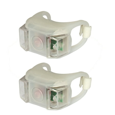 

2PCS Baby Stroller Night Light Waterproof Silicone Caution lamp Outdoor LED Flash Remind Caution Lamp