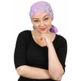 thumbnail image 2 of Head Scarf for Women Cancer Headwear Chemo Scarves Headscarves Headcovers 15 X 60 (Lilac City), 2 of 2