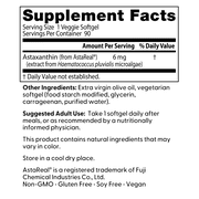 Doctor's Best - Astaxanthin with AstaReal 6mg 90 Veggie Softgels