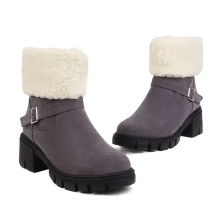 

Women‘s Warm & Comfy Short Boots Winter Thermal Snow Shoes Women‘s Footwear