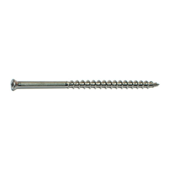 #7 x 3" 305 Stainless Steel Square Drive Trim Head Deck Screws DSTSS-104