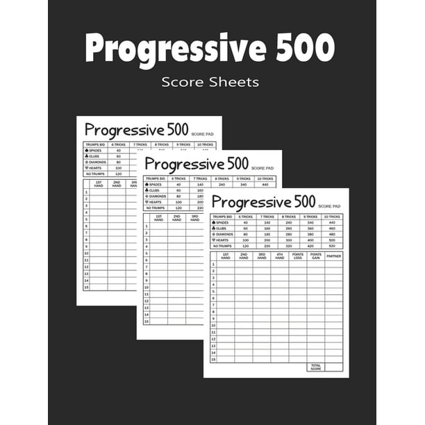 progressive-500-score-sheets-progressive-500-score-pads-paperback