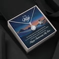 thumbnail image 3 of To My Wife I'd Choose You in a Hundred Lifetimes Eternal Hope Necklace Message Card, 3 of 7