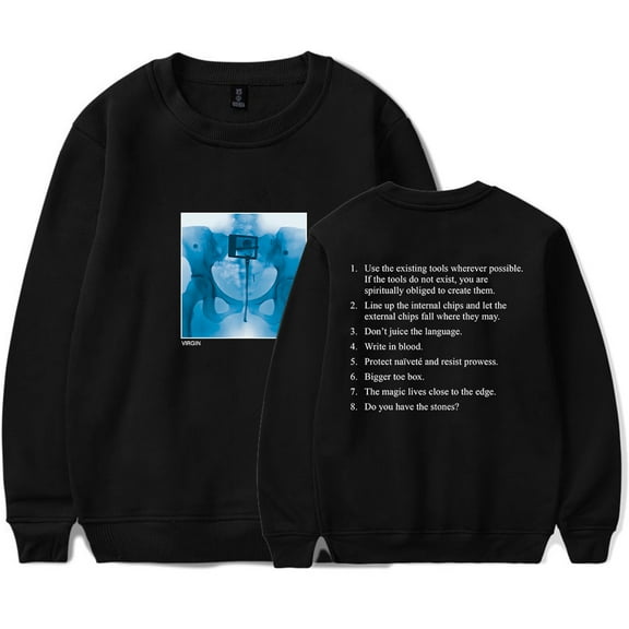 Lorde Virgin Album Merch Sweatshirt Women Men Casual Crewneck Long Sleeve Pullover Clothes