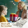 thumbnail image 2 of Teacher Gifts for Women Men- Soft Teacher Blanket with Teacher Daily Affirmations- Teacher Christmas/Appreciation Gifts, Thank You/Birthday/Retirement Gifts for Teachers/New Teacher, 60”×50”, 2 of 5