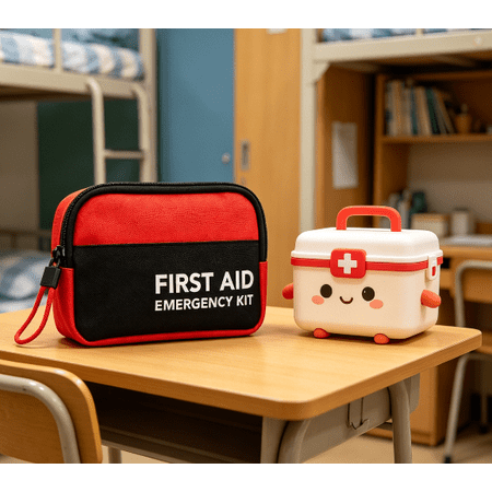 1 Piece Small First Aid Kit Travel Size First Aid Kit TSA Approved Mini Forst aid kit for Home Car Travel Camping Truck Sports Office Hiking Med Kit for Backpack