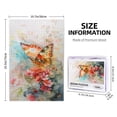 thumbnail image 4 of 1000 PCS 1000 Piece Puzzle For Adults Beautiful Garden Butterflies,Enjoy The Puzzle Solving Process,Featuring Unique And Beautiful Illustrations,Depict A Colorful Butterfly,Wooden Puzzle, 4 of 6
