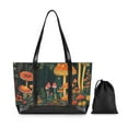 thumbnail image 7 of FORMRS Laptop Tote Bag for Women with 15.6" Computer Compartments Handbag, Forest Mushroom, 7 of 7