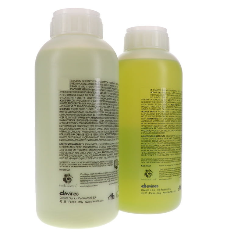 Davines MOMO Moisturizing Shampoo & Conditioner Combo Pack, 33.8