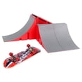 thumbnail image 2 of Mini patineta de dedo, rampa para patineta, novedad, modelo de ensamblaje múltiple real A, 2 of 9