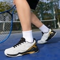 thumbnail image 4 of Badminton Shoes Men Tennis Shoes Non Slip Athletic Pickleball Shoes Mens Professional Court Shoes Casual Volleyball Shoes, 4 of 5